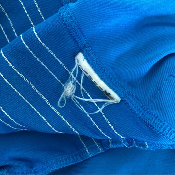 Adidas climalite zip up track jacket blue white - Picture 10 of 11